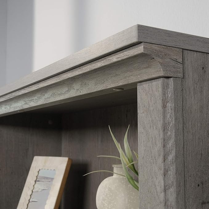 Sauder Miscellaneous Storage 5-Shelf Bookcase/Book Shelf, Mystic Oak Finish - LeafyLoom