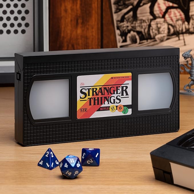 Paladone Stranger Things VHS Logo Light, Officially Licensed Merchandise - LeafyLoom