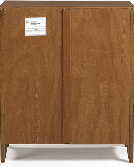 Camaflexi Shaker Style Bookcase, 36", Brown - LeafyLoom