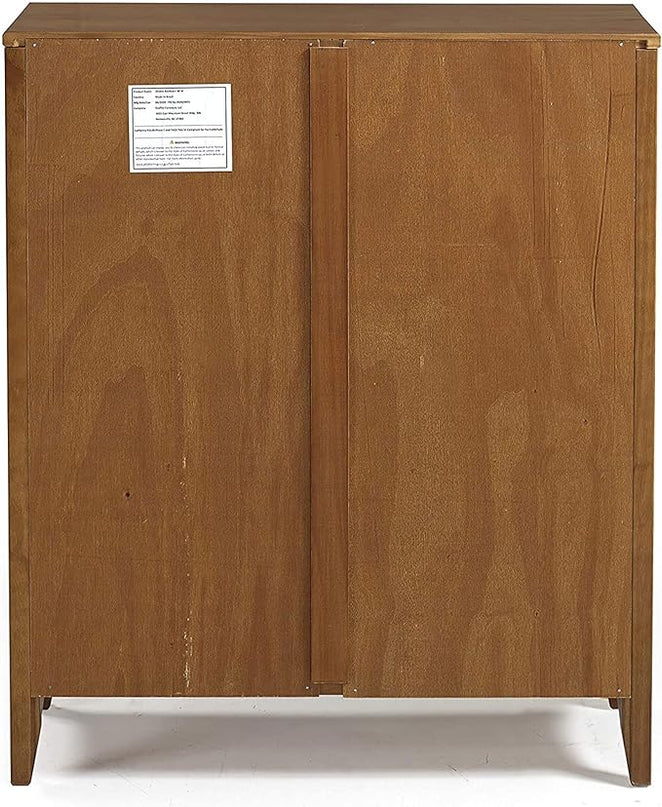 Camaflexi Shaker Style Bookcase, 36", Brown - LeafyLoom