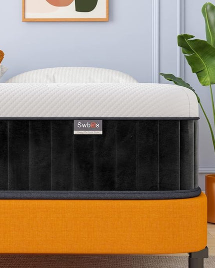 Full Size Mattress in a Box, Full Size Memory Foam Mattress 10 Inch, Double Mattress Pressure Relief & Firm Mattress Full Size - LeafyLoom