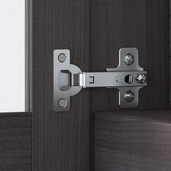 Bush WC81511 Somerset Transitional Hutch, Storm Gray - LeafyLoom