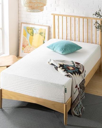 ZINUS 10 Inch Green Tea Essential Memory FoamMattress / Bed-in-a-Box / AffordableMattress / CertiPUR-US Certified, Twin - LeafyLoom