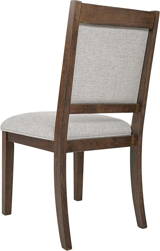 HomePop Classic Parsons Dining Chairs, Neutral Textured Solid (Set of 2) - LeafyLoom