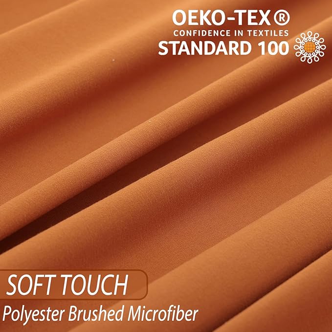 Whitney Home Textile King Sheet Set - 4 Piece Luxury Cooling Bed Sheets for King Size Bed, Silky Soft Sheets 16" Deep Pocket, Hotel Bedding Sheets and Pillowcases, Wrinkle Free Oeko-Tex Sheets - LeafyLoom