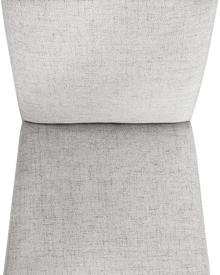 HomePop Classic Parsons Dining Chairs, Set of 2, Neutral Oatmeal Textured Solid Woven (Set of 2) - LeafyLoom