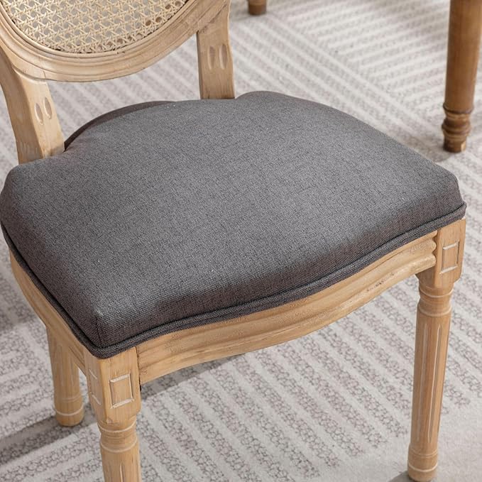 NicBex Haerin-SD-00125-LWJ Dining Chairs, 23"x19.3"x37.8", Gray - LeafyLoom