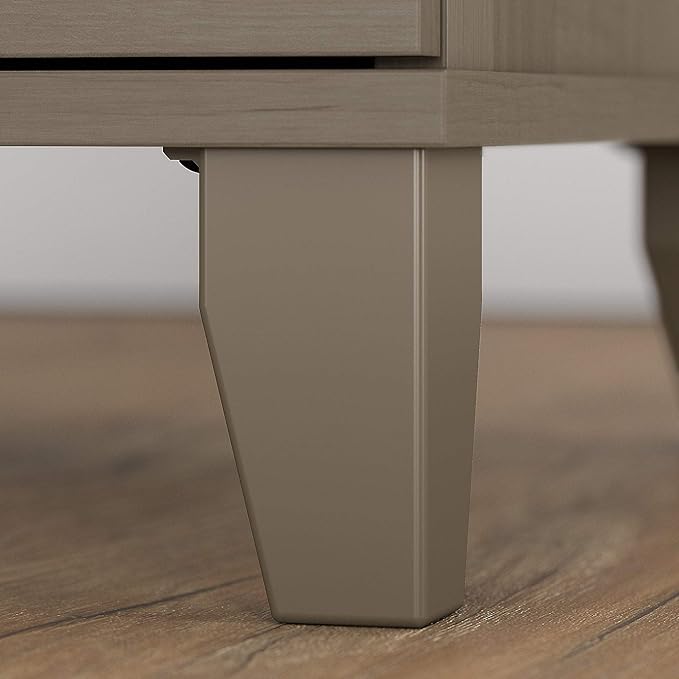 Bush Furniture Somerset 72W Office Desk with Drawers in Ash Gray - LeafyLoom