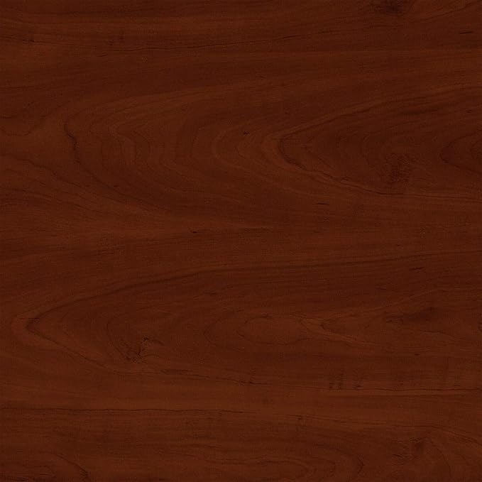 Bush Furniture Somerset 72W 3 Position Sit to Stand L Shaped Desk with Hutch in Mocha Cherry - LeafyLoom