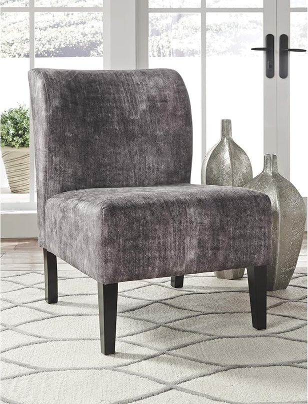 Signature Design by Ashley Triptis Accent Chair, Gray Washed - LeafyLoom