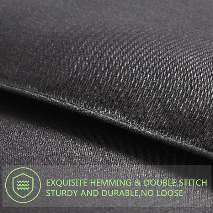 AMGUI Grey 1-Queen Comforter Set with 2 Pillow Shams, Down Alternative, Diamond Quilting, Machine Washable - LeafyLoom