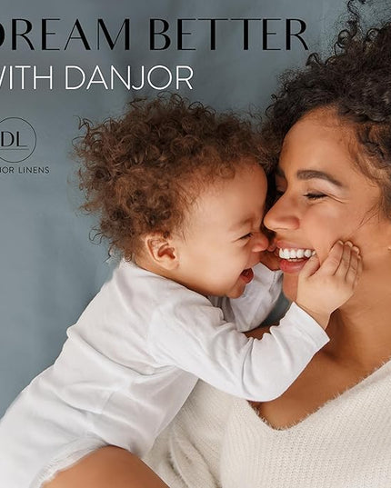 Danjor Linens Full Size Sheets Set - 6 Piece Set Including 4 Pillowcases- Deep Pockets - Breathable, Soft Bed Sheets - Wrinkle Free - Machine Washable - Spa Blue Bed Sheets - 6 pc - LeafyLoom