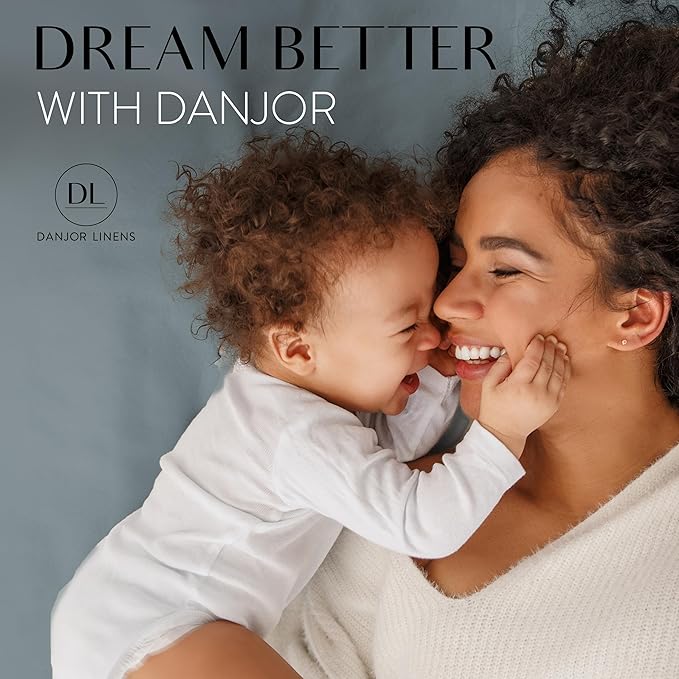 Danjor Linens California King Sheet Set - - 6 Piece Set Including 4 Pillowcases - Deep Pockets - Breathable, Soft Bed Sheets - Wrinkle Free - Machine Washable - Spa Blue Cal King Bed Sheets - 6 pc - LeafyLoom