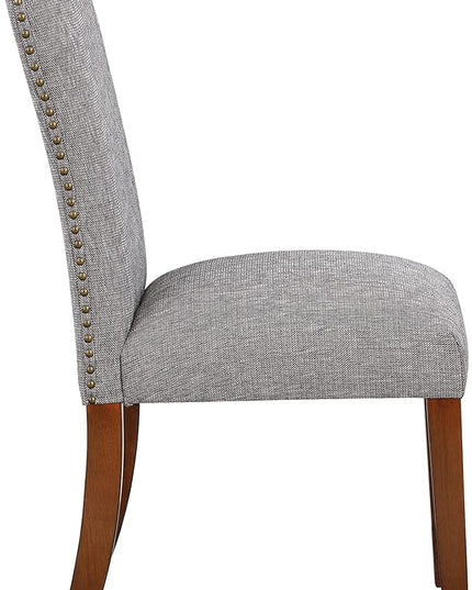 NicBex Haerin-SD-00132-LWJ Dining Chairs, 23.8"x19"x37.5", Gray - LeafyLoom