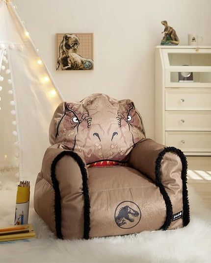 Idea Nuova Bean Bag Sofa Chair, Jurassic World - LeafyLoom