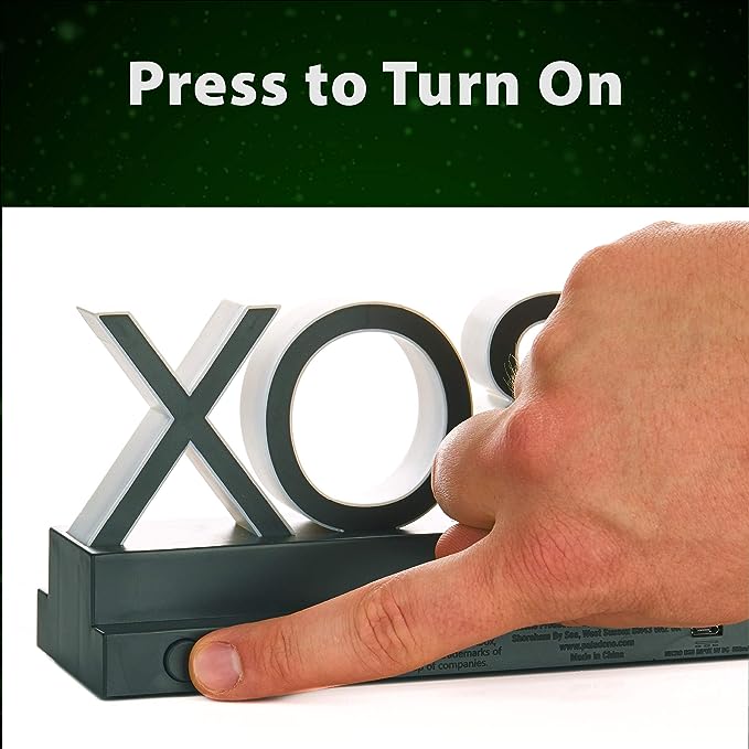 Paladone Xbox Icons Light, Dynamic and Standard Lighting Modes, Licensed Xbox Gaming Desk Accessory & Game Room Decor, Xbox Gift for Men - LeafyLoom