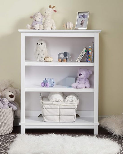 DaVinci Autumn Bookcase/Hutch in White - LeafyLoom
