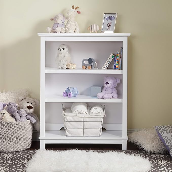 DaVinci Autumn Bookcase/Hutch in White - LeafyLoom