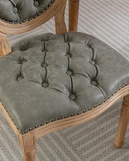 NicBex Haerin-SD-00120-LWJ Dining Chairs, 23"x19.1"x37.2", Olive Green - LeafyLoom