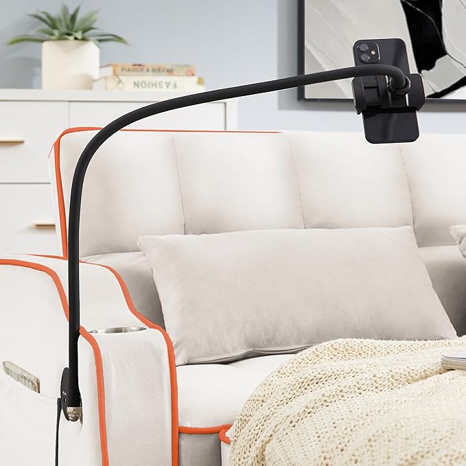 Full Size Pull 3 in 1 Convertible, Fluffy Velvet Loveseat Cama, Lounge Sleeper Sofa with Pullout Bed, Small Futon Couch for Living Room, Type C Port, 55" W（USB+phone stand, Beige - LeafyLoom