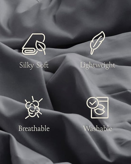 BELADOR Silky Soft Cali King Sheet Set -Luxury 6 Piece Bed Sheets for California King Size Bed, Secure-Fit Deep Pocket Sheets with Elastic, Breathable Hotel Sheets & Pillowcase Set, Wrinkle Free - LeafyLoom