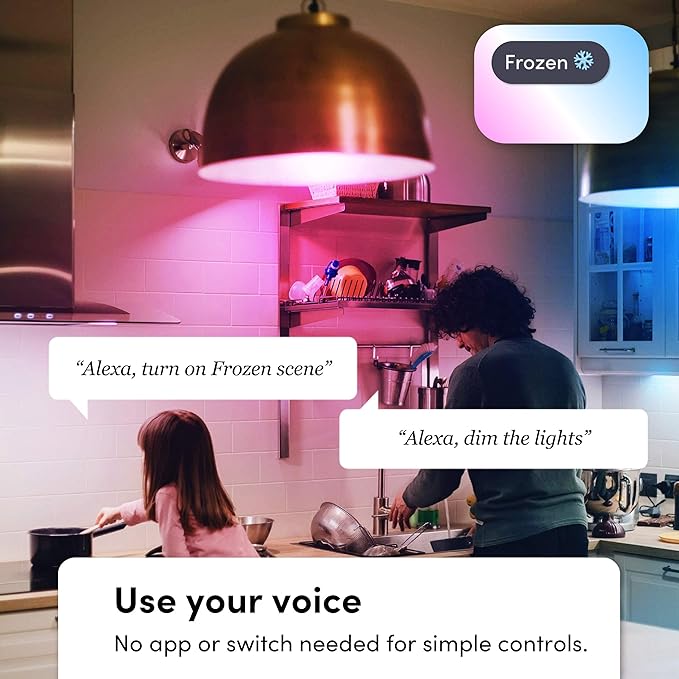 LIFX Color A19 800 lumens, Billions of Colors and Whites, Wi-Fi Smart LED Light Bulb, No Bridge Required, Works with Alexa, Hey Google, HomeKit and Siri (2-Pack) LIFX