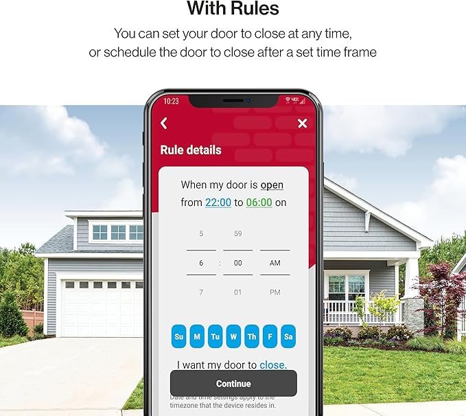 Genie QuietLift Connect – WiFi Smart Garage Door Opener with Added Wireless Keypad, ¾ HPC Smart Belt Drive – Compatible with Alexa and Google Assistant, Model 3053-TKV GENIE