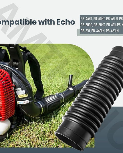 21001308360 Flexible Blower Tube Pipe W/Goggles for Echo PB-4600, PB-460LN, PB-461LN, PB-46HT, PB-46LN, PB-600, PB-6000 Backpack Blower - Replace 210013-08360, 21001308260 - LeafyLoom