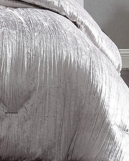 Riverbrook Home Turin Comforter Set, Queen, Silver, 7-Piece Set - LeafyLoom