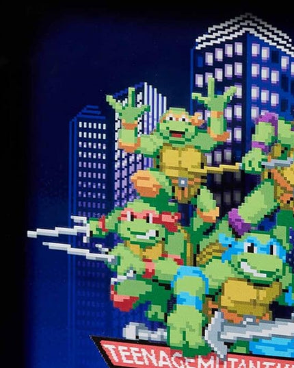 Numskull Official TMNT Acrylic Logo Desk Lamp Wall Light for Bedroom, Office, Home, Study, Work - Official Teenage Mutant Ninja Turtles Merchandise - LeafyLoom