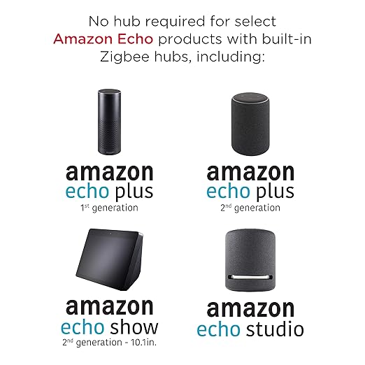 Enbrighten Zigbee Dimmer, QuickFit & SimpleWire, Pairs Directly with Echo Studio/Show 10/Plus 1st & 2nd Gen, Works WIth Alexa, Google Assistant, White & Light Almond, Smart Light Switch, 43080 Enbrighten