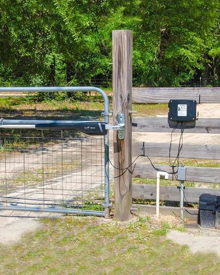 Mighty Mule MM571W-A Automatic, Single Gate Opener - Upgraded, Black MightyMule