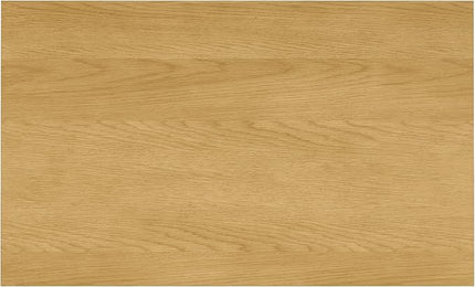 SIMPLIHOME Hunter Dining, Solid Wood Oak Veneer Tabletop Powder-Coated Iron Metal Legs in Black, Industrial-Style Rectangular Kitchen Table for 4 to 6 People, 66 inches - LeafyLoom