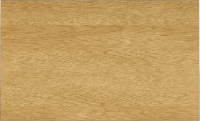 SIMPLIHOME Hunter Dining, Solid Wood Oak Veneer Tabletop Powder-Coated Iron Metal Legs in Black, Industrial-Style Rectangular Kitchen Table for 4 to 6 People, 66 inches - LeafyLoom