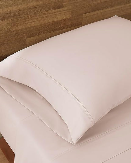 UGG 20928 Alahna Twin XL Bed Sheets and Pillowcases 3-Piece Set Sleep in Luxury Machine Washable Deep Pockets Wrinkle-Resistant Breathable Cozy Comfort Silky Cooling Sheets, Twin XL, Shell - LeafyLoom