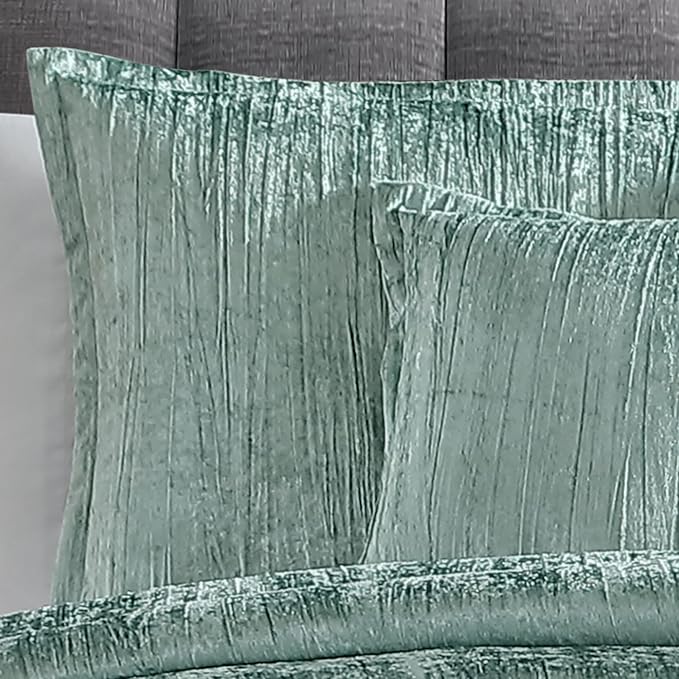 Riverbrook Home Turin Comforter Set, Queen, Spa, 7-Piece Set - LeafyLoom