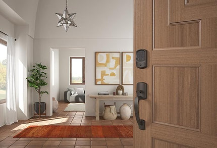 SCHLAGE BE489WB GRW 716 Encode WiFi Deadbolt Smart Lock, Keyless Entry Touchscreen Door Lock with Greenwich Trim, Aged Bronze SchlageLockCompany
