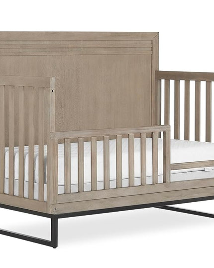 Evolur Kyoto Convertible Crib Toddler Guard Rail I Full Assembly I Lasting Quality - LeafyLoom