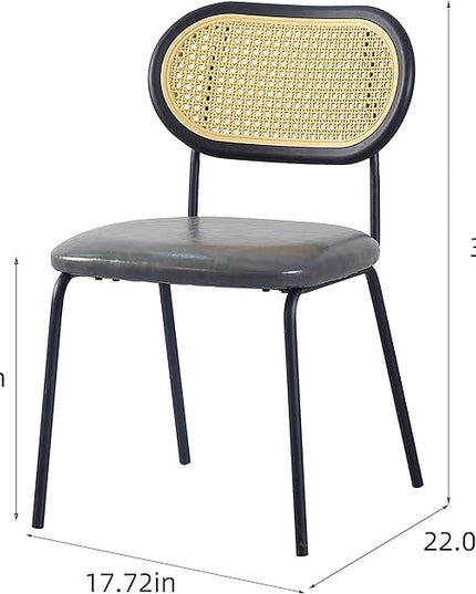 NicBex Haerin-SD-00365-LWJ Dining Chairs, 22.1"x17.7"x31.5", Light Gray - LeafyLoom