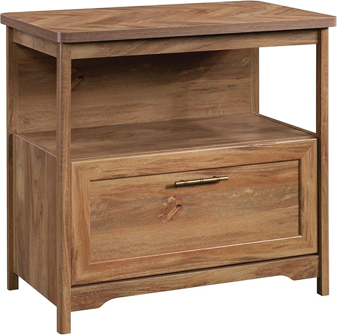Sauder Coral Cape Lateral File, L: 32.21" x W: 19.45" x H: 30.00", Sindoori Mango Finish - LeafyLoom