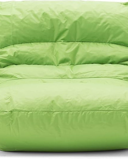 Big Joe Roma Bean Bag Chair, Spicy Lime Smartmax, Durable Polyester Nylon Blend, 3 feet - LeafyLoom