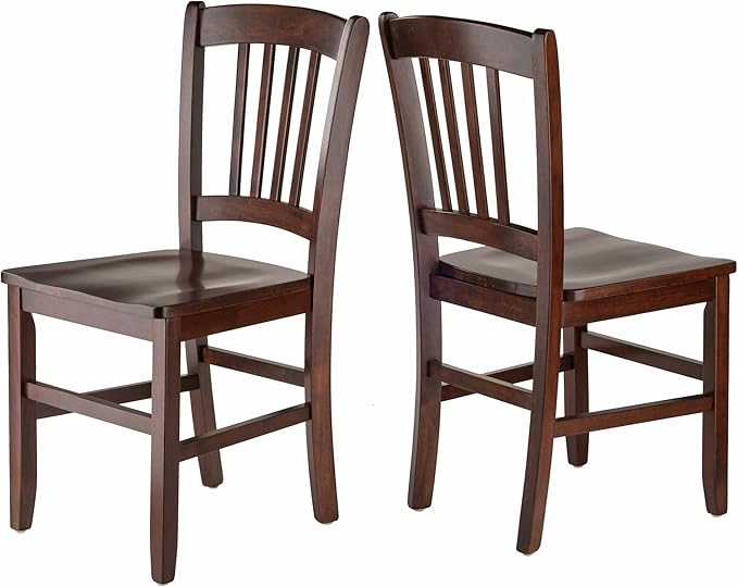 Winsome Madison Seating, Walnut Medium - LeafyLoom