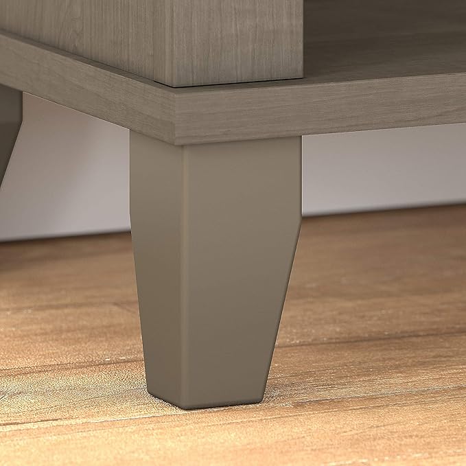 Bush Furniture Somerset Tall 5 Shelf Bookcase in Ash Gray - LeafyLoom