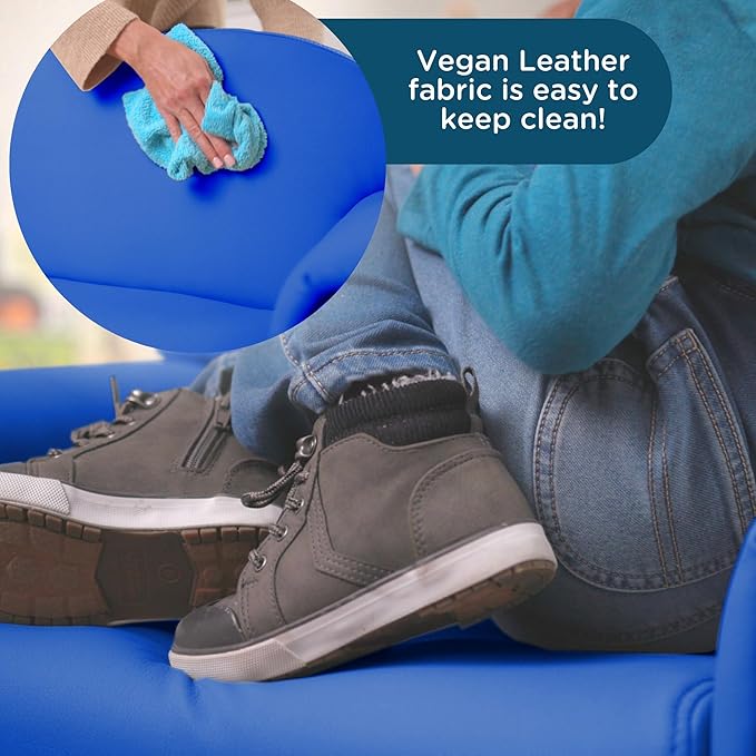 Children's Factory As We Grow Toddler Chair, Flexible Seating for Daycare or Preschool, Kids Reading Couch, Playroom Furniture, Blue - LeafyLoom