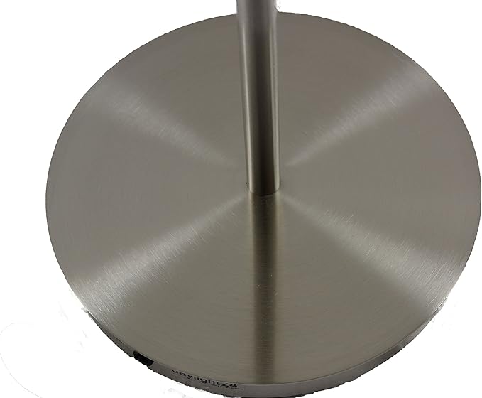 402071-15, FOCUS Adjustable Beam LED Floor Lamp,Metal, Nickel - LeafyLoom