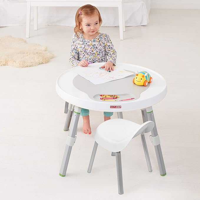 Skip Hop Toddler's Activity Chairs, White - LeafyLoom
