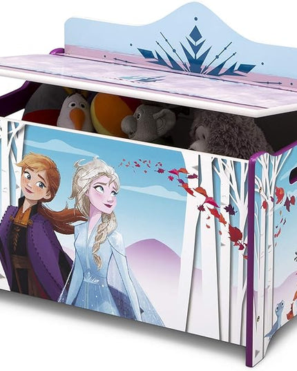Delta Children Deluxe Toy Box, Disney Frozen II - LeafyLoom
