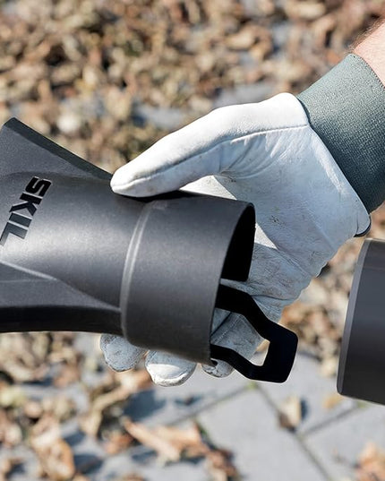 SKIL BL4714B-10 PWR CORE 20 Brushless 400 CFM Leaf Blower Kit, Includes 4.0Ah Battery and Charger - LeafyLoom