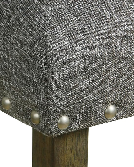HomePop Classic Parsons Dining Chairs, Set of 2, Gray(Set of 2) - LeafyLoom
