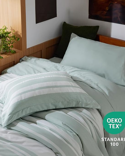 Bedsure Twin XL Comforter Set with Sheets - 5 Pieces Twin XL Bedding Sets, Twin XL Bed in a Bag with Comforter, Sheets, Pillowcase & Sham - LeafyLoom